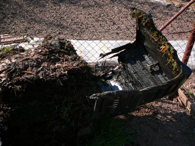 první detail spáleniště