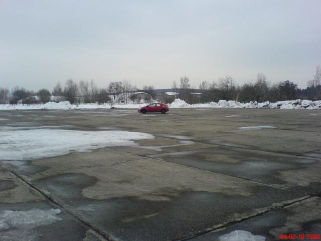 Na letišti v Milovicích - Boží Dar