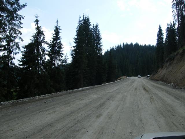 Transalpina - právě sa opravuje